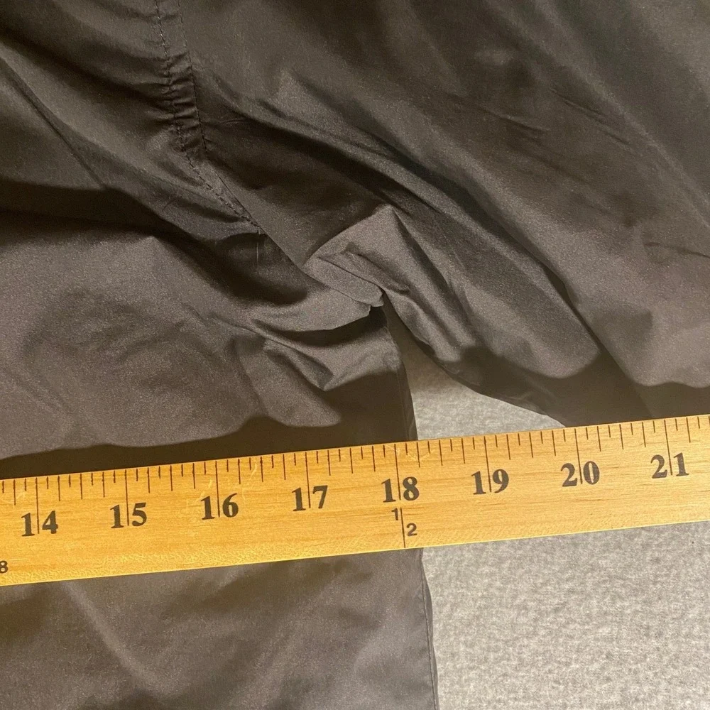 The North Face Reversible Polartec Fleece Jacket Black Full Zip Mens Small